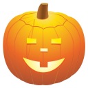 HALLOWEEN ZRKADLOVÉ NÁLEPKY NA OKNO TEKVICE TEKVICE