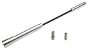Krátky kovový hrot biča strešnej antény 180mm