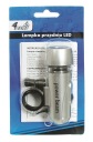BICYKLE LAMPA PREDNÁ BICYKLOVÁ LAMPA 5 LED