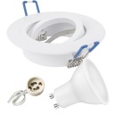 SET pohyblivé halogénové svietidlo + GU10 LED 5W