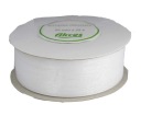 BIELA ​​ORGANZA ŠIFÓNOVÁ STUHA 25MM STUHA 22MB