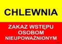 INFORMAČNÁ TABUĽKA SVIATKA - VSTUP ZAKÁZANÝ