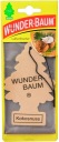 WUNDER-BAUM Kokosová vôňa do auta na vianočný stromček