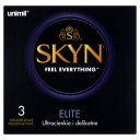 Unimil Skyn ​​​​Elite Nelatexové kondómy, 3 kusy