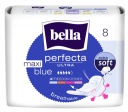 Bella Perfecta Maxi Blue hygienické vložky s krídelkami, 8 ks.