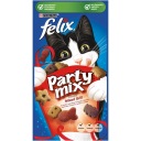 FELIX CAT TREASURE 60g PARTY MIX GRIL KURACIE HOVÄDZIE MÄSO LOSOS