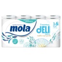 Toaletný papier Mola DELIkatna, 3 vrstvy. námorné 16 ks.