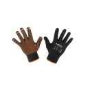 PRACOVNÉ RUKAVICE BAVLNA A POLYESTER BODOVANÉ VEĽKOSŤ 9 NEO TOOLS 97-620