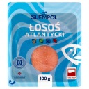 STUDENÝ ÚDENÝ ATLANTICKÝ LOSOS PLÁTKY 100g SUEMPOL