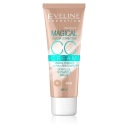 EVELINE CC CREAM multifunkčná podkladová báza na tvár 53 BEIGE 30 ml