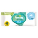 PAMPERS HARMONIE AQUA vlhčené obrúsky 48 ks.
