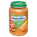 Jablkovo-marhuľovo-banánový dezert Bobovita 190 g