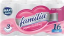 FAMILIA 3-vrstvový toaletný papier 16 roliek