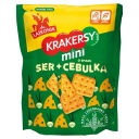 Lajkonik Cookies Crackers syr a cibuľa 100g