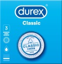 Kondómy Durex Classic, 3 ks