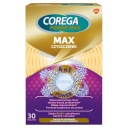 Tablety na čistenie zubných protéz Corega Max, 30 kusov