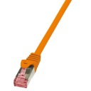 Patchcord 0,5m Cat.6 S/FTP PIMF PrimeLine LogiLink CQ2028S LSZH plne medený