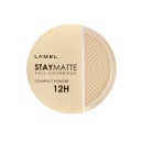 LAMEL STAY MATTE MATTE KOMPAKTNÁ PRÁŠKOVÁ KRYCIA LISOVANÁ PRÁŠKOVÁ 401 PORCELÁN 12G