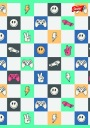 Zápisník A5 32k mriežka Let's Play 675416 Unipap