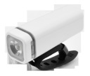 ŠTVERCOVÁ PREDNÁ LAMPA 1W LED BIELA