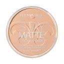 Lisovaný púder Rimmel Stay Matte 005 Silky Beige