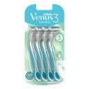 Holiaci strojček Gillette Venus3 Sensitive 4 ks