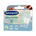 Salvequick Transparent Aloe Vera vodeodolné náplasti 20 ks.