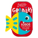 Losos v paradajkovej omáčke s mrkvovým pretlakom 110g Graal 0,127 kg