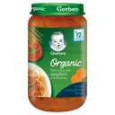 Gerber Bio celozrnné špagety s hovädzím mäsom EKO cestoviny 250g 12m+