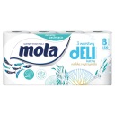 MOLA Toaletný papier Delicate 3w Morska 8 roliek