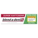 Blend-a-dent COMPLETE NEUTRAL lepidlo na zubné protézy neutrálnej chuti, 47 g