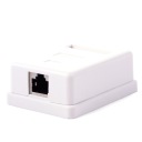 POVRCHOVÁ SIEŤOVÁ ZÁSUVKA 1XRJ45 FTP KAT. 5 D-LAN