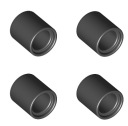 LEGO Technic Connector Sleeve 18654 čierny - 4 ks