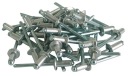 Hliníkové trhacie nity 3 x 8 mm 50 ks