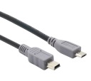 MicroUSB Micro USB - Mini USB MiniUSB M/M 1M kábel