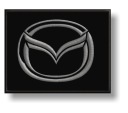 Nažehľovačka Mazda Thermo vyšívaná