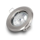 Halogénové zapustené očko SATIN NICKEL