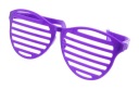 Veľké žalúzie PURPLE okuliare na rozlúčku so slobodným lúčom