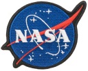 Nášivka výšivka NASA COSMOS, nažehľovačka, VELCRO, 10 cm