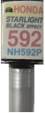 HONDA NH592P STARLIGHT ČIERNA FARBA TACH-UP ARA
