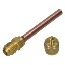 SERVISNÝ VENTIL SO SCHRADER TRUBKOU AVX 6mm / 50mm