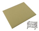 OLKA Plachta 90x40 na JERSEY CRADLE, žltá