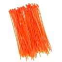 Sťahovacie pásky 200x2,5mm oranžové.
