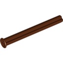 LEGO Axle Axle 5L so zliatinou 4x0,6 cm hnedá 6159763 15462