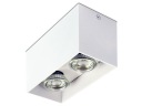 Stropná LAMPA, prisadená TRUBKOVÁ LAMPA K372 2x GU10