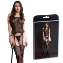Erotické body, bodystocking s S/L pančuchami