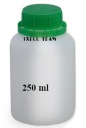 250 ml FĽAŠA so stupnicou, plniaci uzáver, 30 mm, tvrdá, CHEMICKÁ ODOLNÁ, HDPE 1127