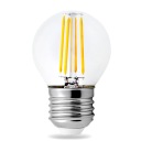 LED žiarovka E27 Filament 4W Edison G45 BALL 4000K ozdobná loftová girlanda