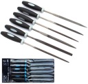 IHLOVÉ PILNÍKY S RÚČKOU 6ks NA KOV fi3x140mm