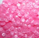 Zlomené flitre Dekoračné Dekoratívne RUŽOVÉ cukríky DIY 6mm 100g 7500ks.